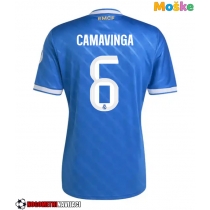 Moške Nogometnih dresov Real Madrid Eduardo Camavinga #6 Tretji 2025-26 Kratki rokavi